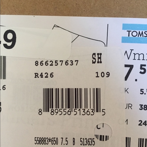 Women’s Toms Sneakers - Picture 2 of 2